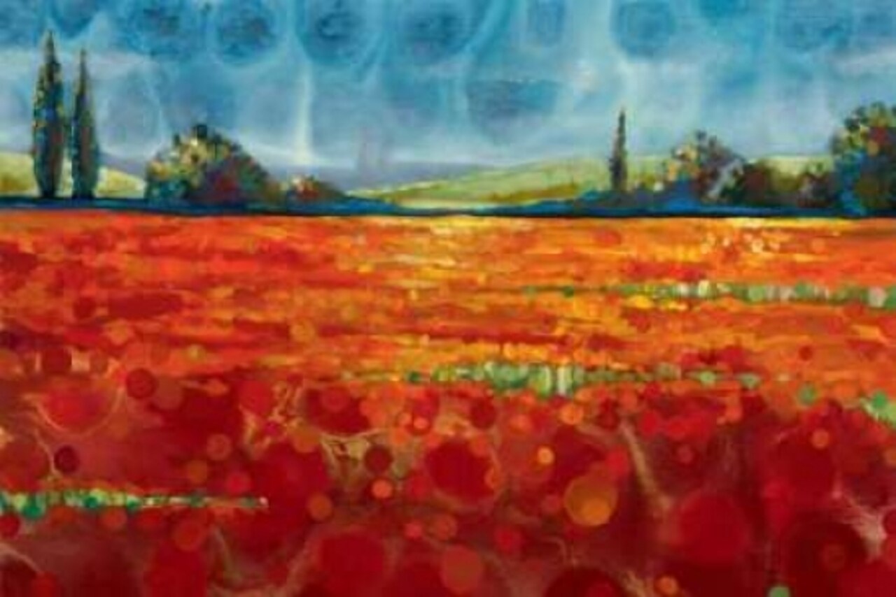 Spring Meadows I Poster Print by Selina Werbelow - Item # VARPDXWRB024